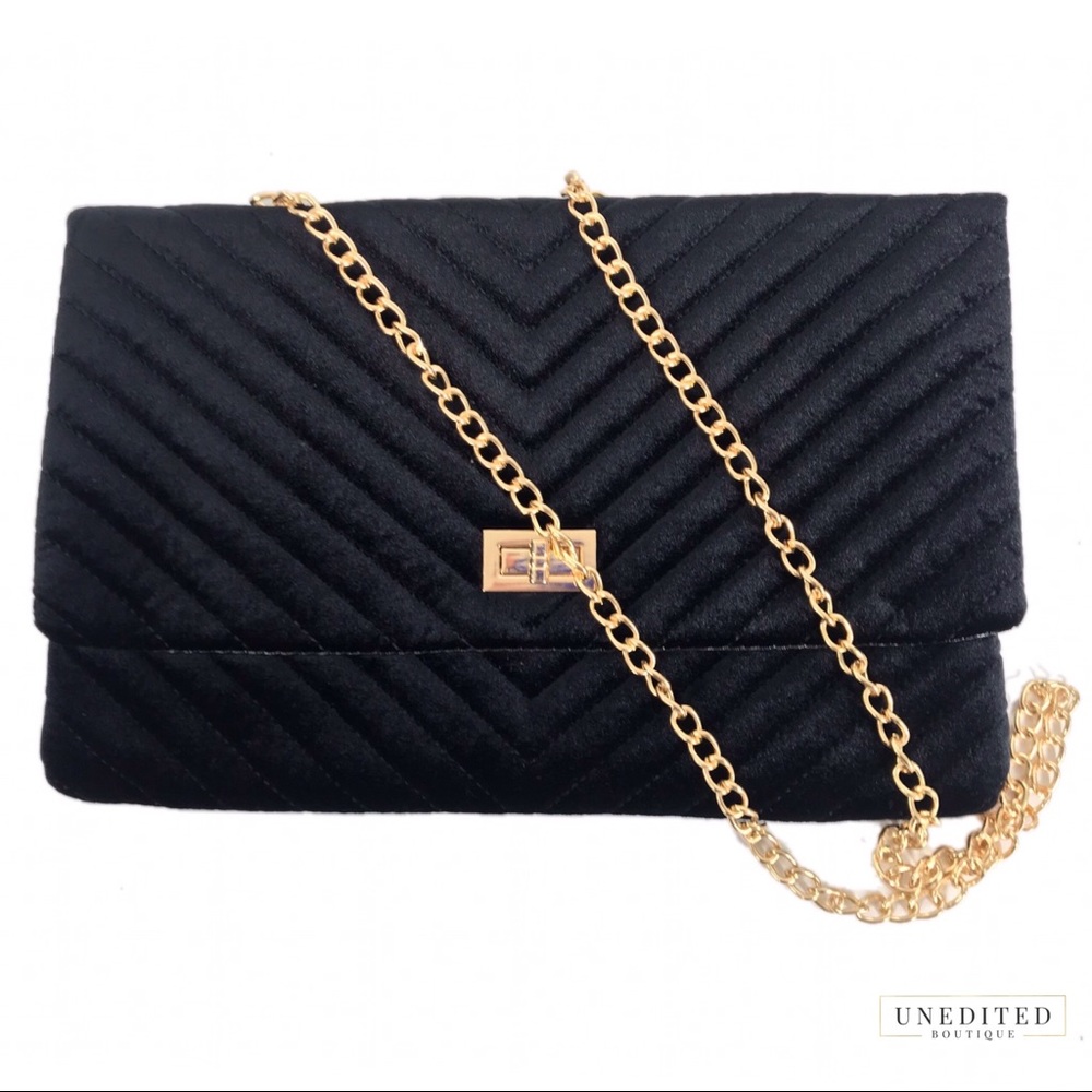 NWT - Shaena Velvet Shoulder Bag - Picture 3 of 7